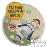 Artemis To The Moon Patch