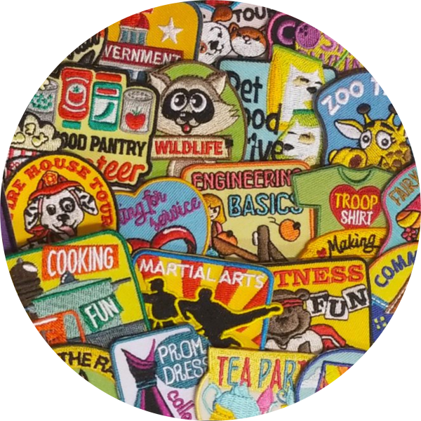 Girl Scout Fun Patches from MakingFriends.com