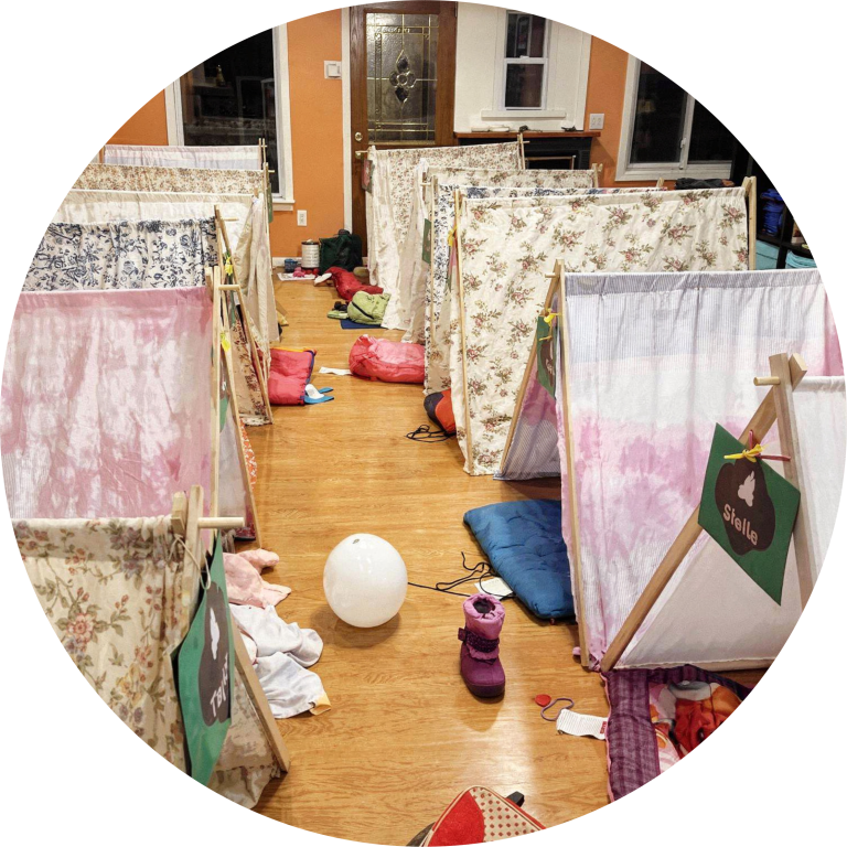 Girl Scout DIY Indoor Daisy Tent