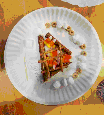 Girl Scout Edible Campfire Smores