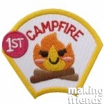 Girl Scout Daisy Patch: 1st Campfire