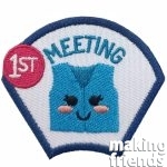 Year of Firsts: First Meeting Patch