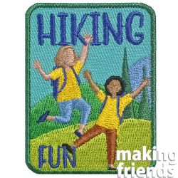 Girl Scout Hiking Fun Patch