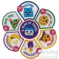 Girl Scout Daisy Patch Group: A Year of Firsts