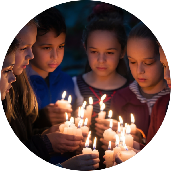 Girl Scout Investiture Ceremony