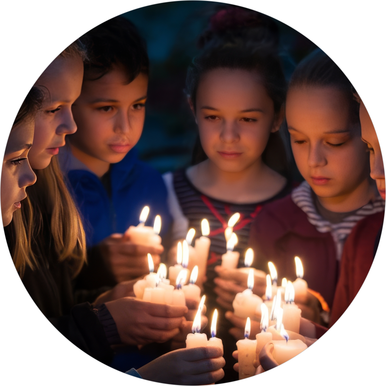 Girl Scout Investiture Ceremony