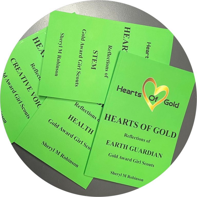 Hearts of Gold Girl Scout Books