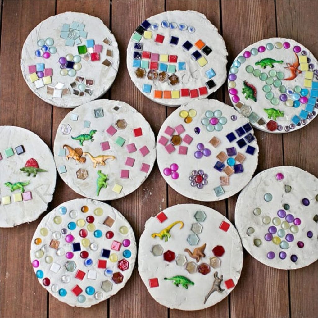 DIY Stepping Stones