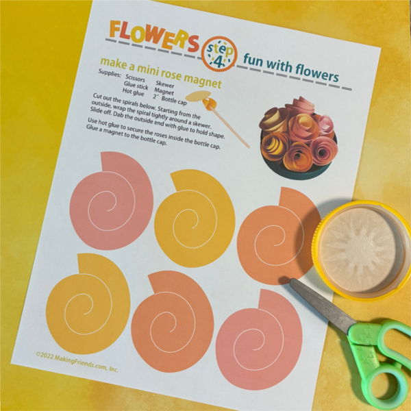 Girl Scout Flower Craft
