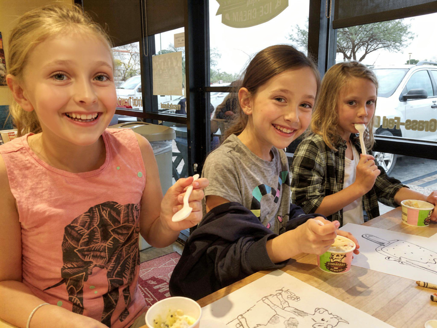 Girl Scout Ice Cream Party