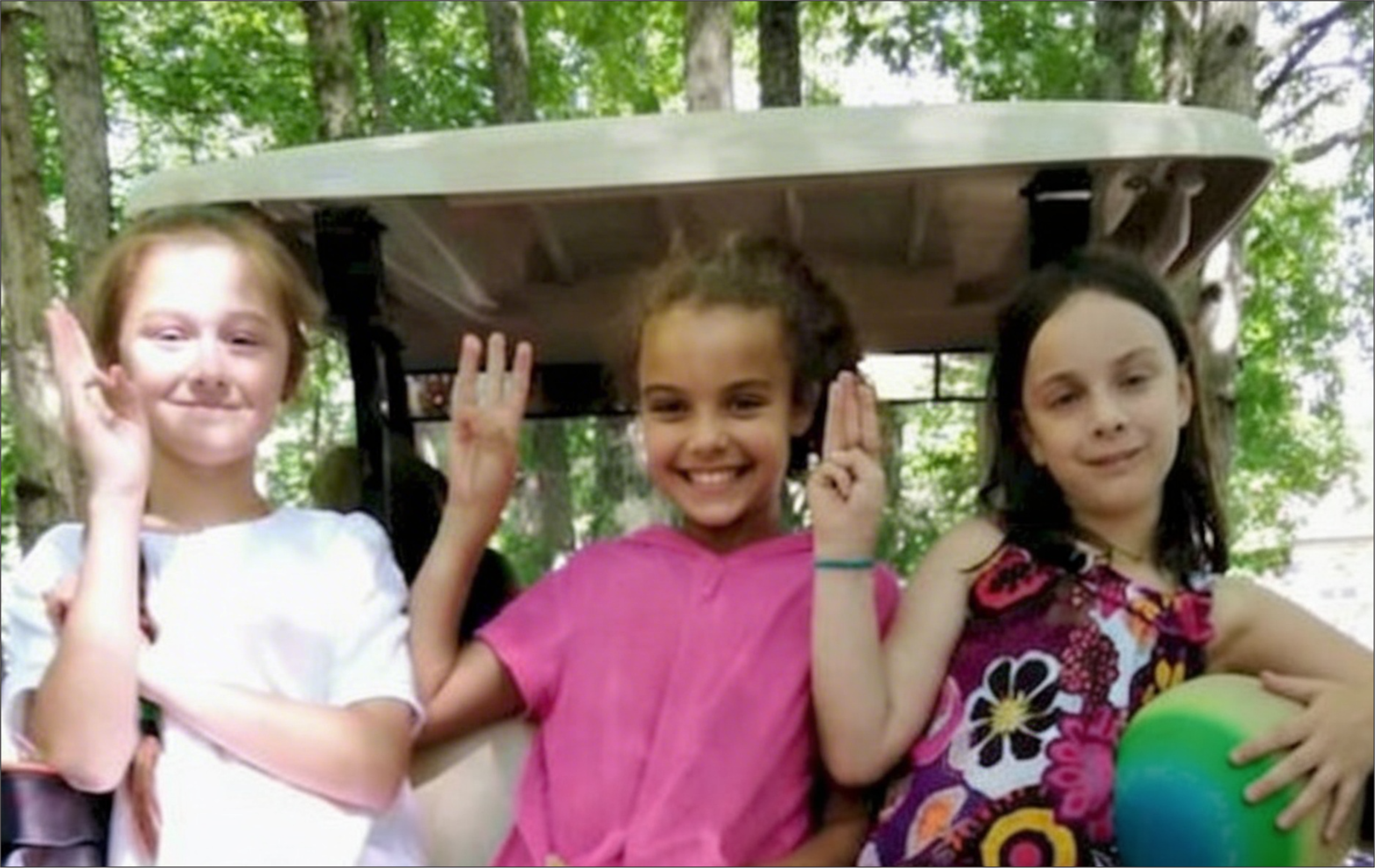 Daisy Girl Scouts Learning the Promise