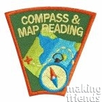 Girl Scout Compass & Map Reading Patch Program®