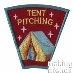 Girl Scout Tent Pitching Patch Program®