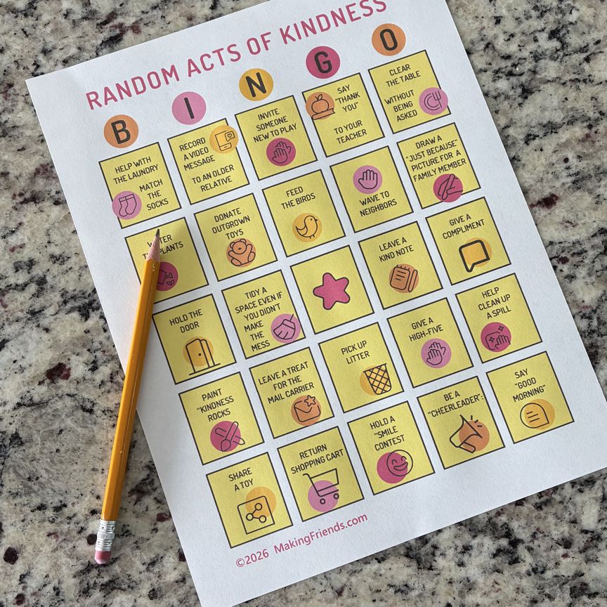 Random Acts of Kindness for Daisy Girl Scouts