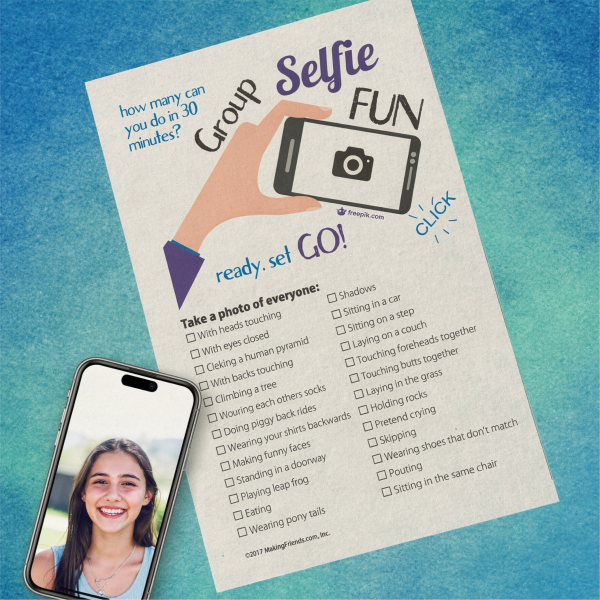 Girl Scout Selphie Fun