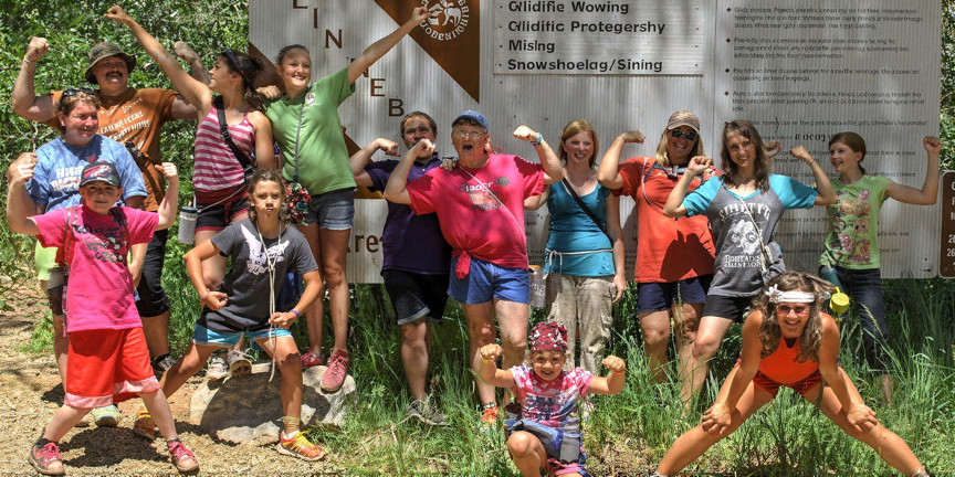 Girl Scout Seniors Hiking