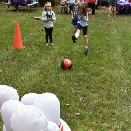 Girl Scout Soccer Bowling