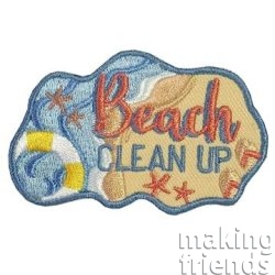 Girl Scout Beach Clean Up