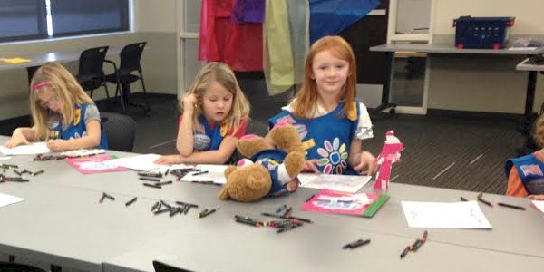 Daisy Girl Scouts Coloring