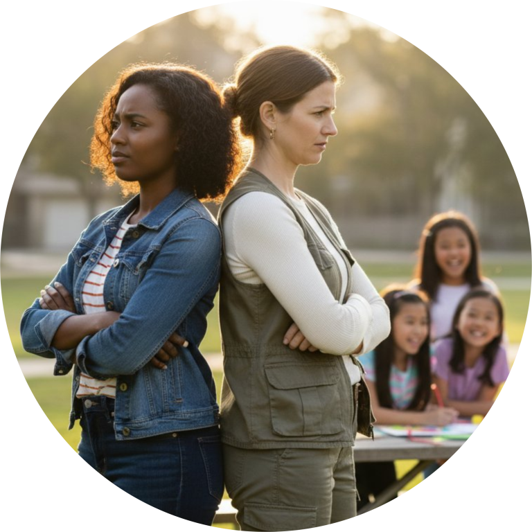 Feuding Girl Scout Leaders