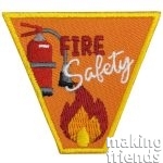 Girl Scout fire safety patch program