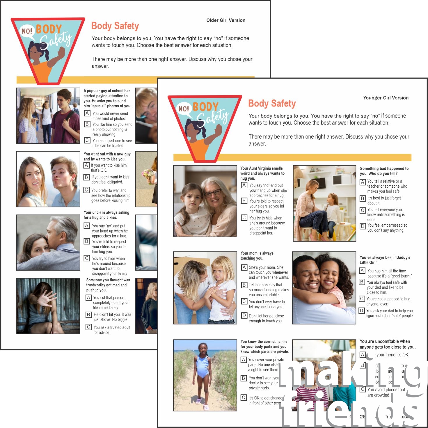 Body Safety Downloads for Girl Scouts