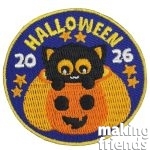 Girl Scout Halloween Patch