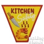 Kitchen Safety Girl Scout Patch Program