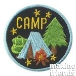 Girl Scout Camp Patch