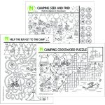 Girl Scout Camping Puzzles
