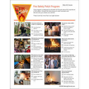 Fire Safety Download for Girl Scouts