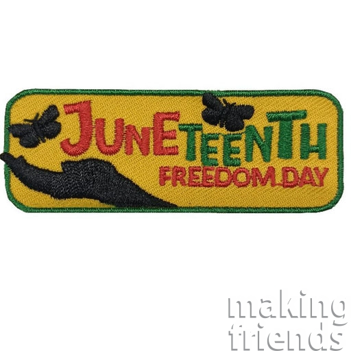 Girl Scout Juneteenth Patch