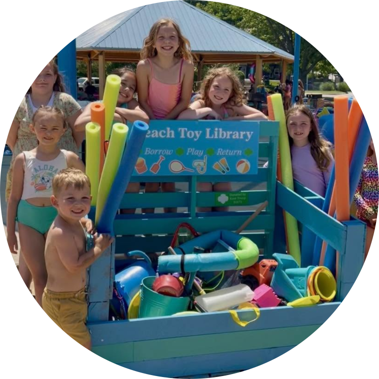 Girl Scout Little Free Beach Toy Library