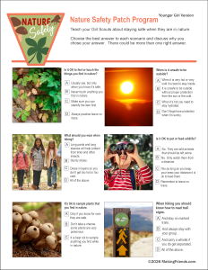 Nature Safety Patch Program for Scouts