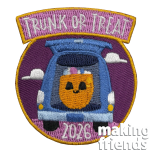Trunk or Treat Patch 2026