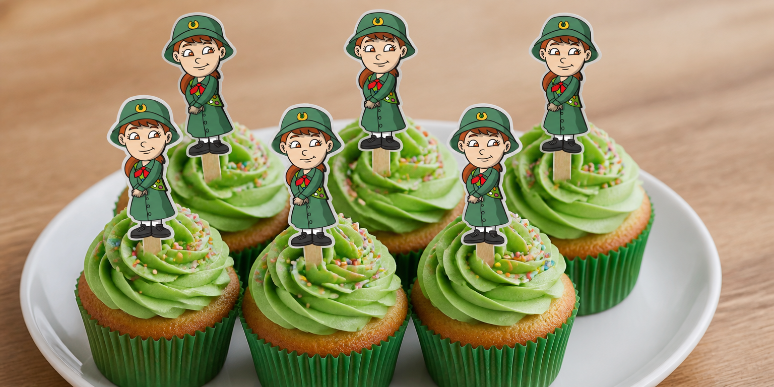 Junior GS Cupcake Toppers