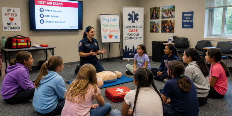 Lesson Plan: Junior First Aid Badge