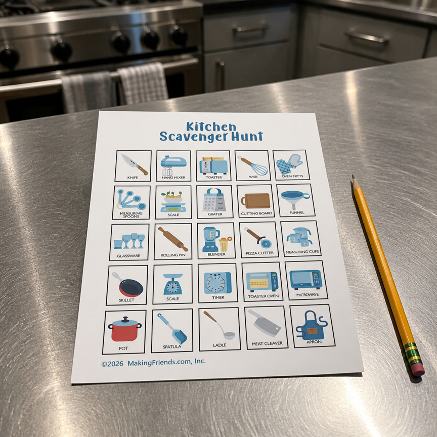 Kitchen Scavenger Hunt