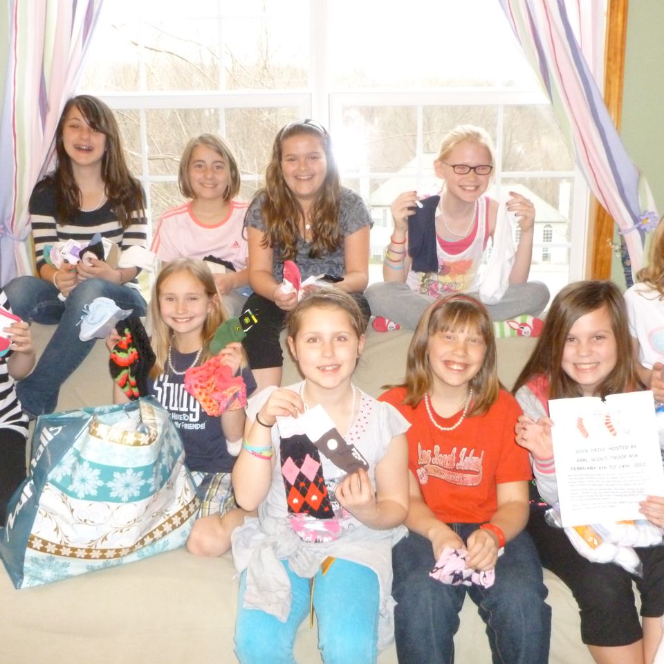 Bronze Award Sock Drive